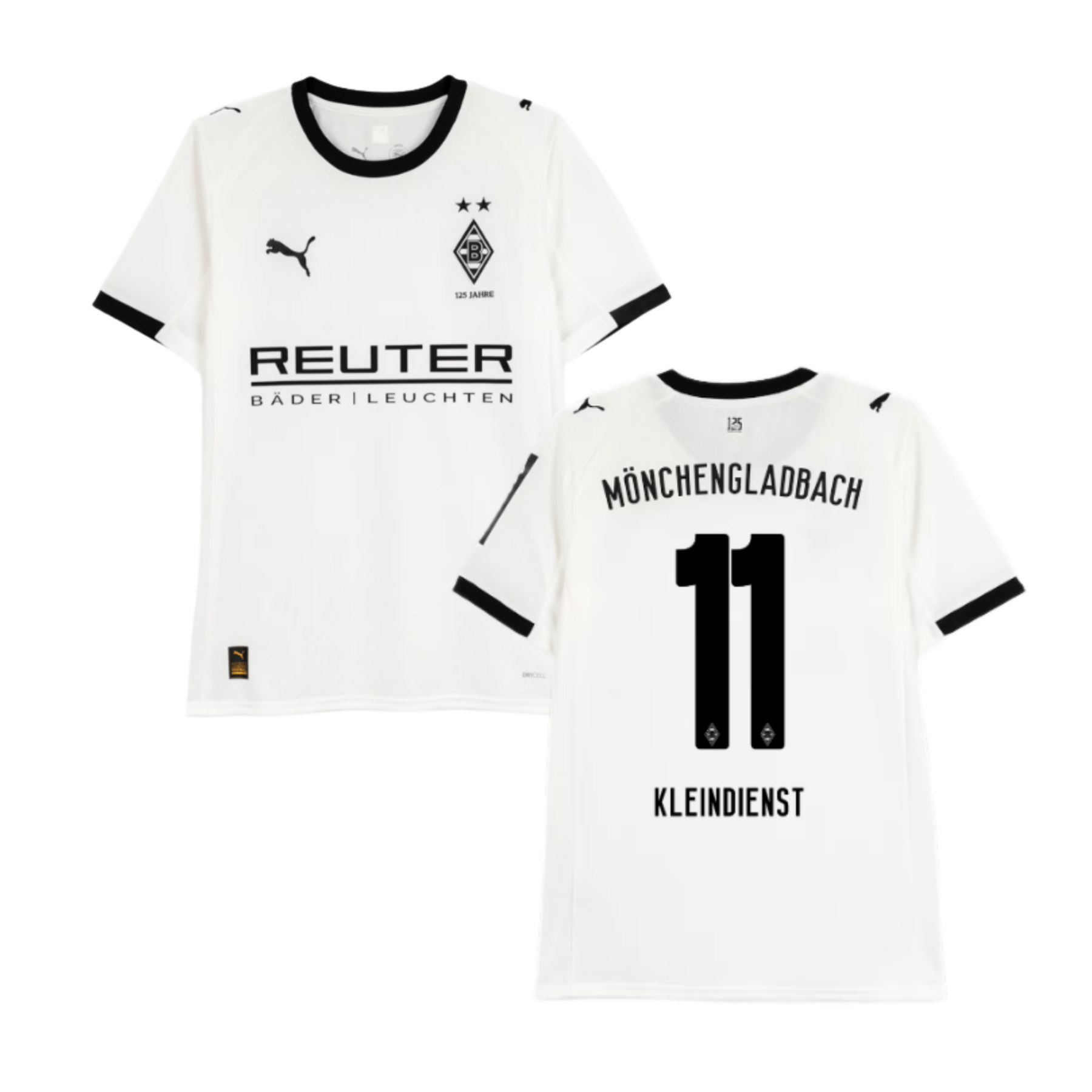 BMG BORUSSIA MÖNCHENGLADBACH Trikot Home Kinder 25 / 26 - KLEINDIENST 11 - sportiger.de