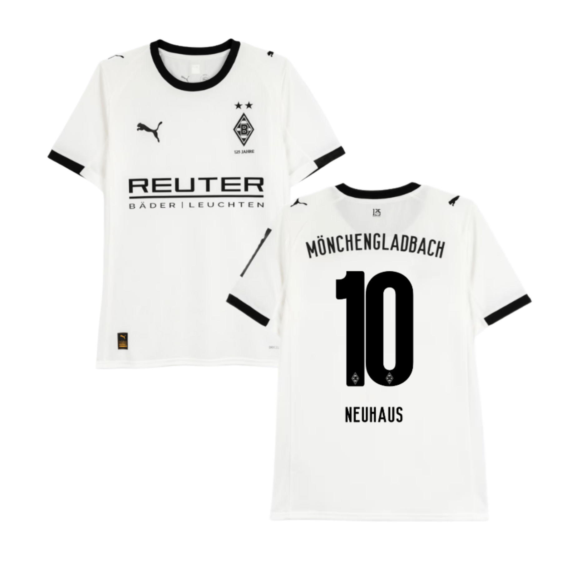 BMG BORUSSIA MÖNCHENGLADBACH Trikot Home Kinder 25 / 26 - NEUHAUS 10 - sportiger.de