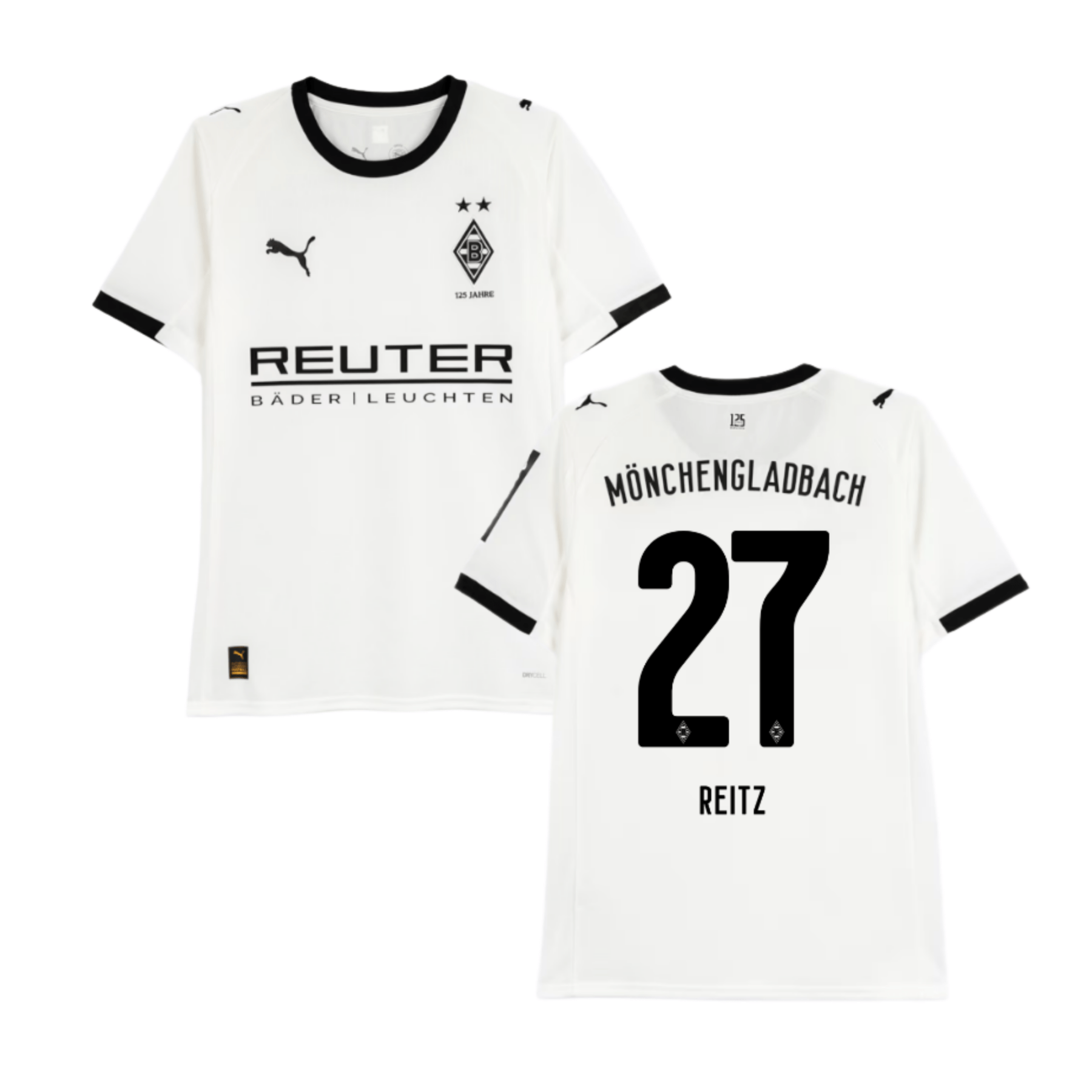 BMG BORUSSIA MÖNCHENGLADBACH Trikot Home Kinder 25 / 26 - REITZ 27 - sportiger.de