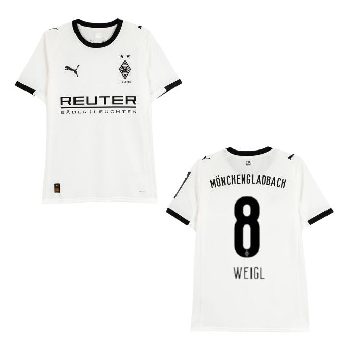BMG BORUSSIA MÖNCHENGLADBACH Trikot Home Kinder 25 / 26 - WEIGL 8 - sportiger.de