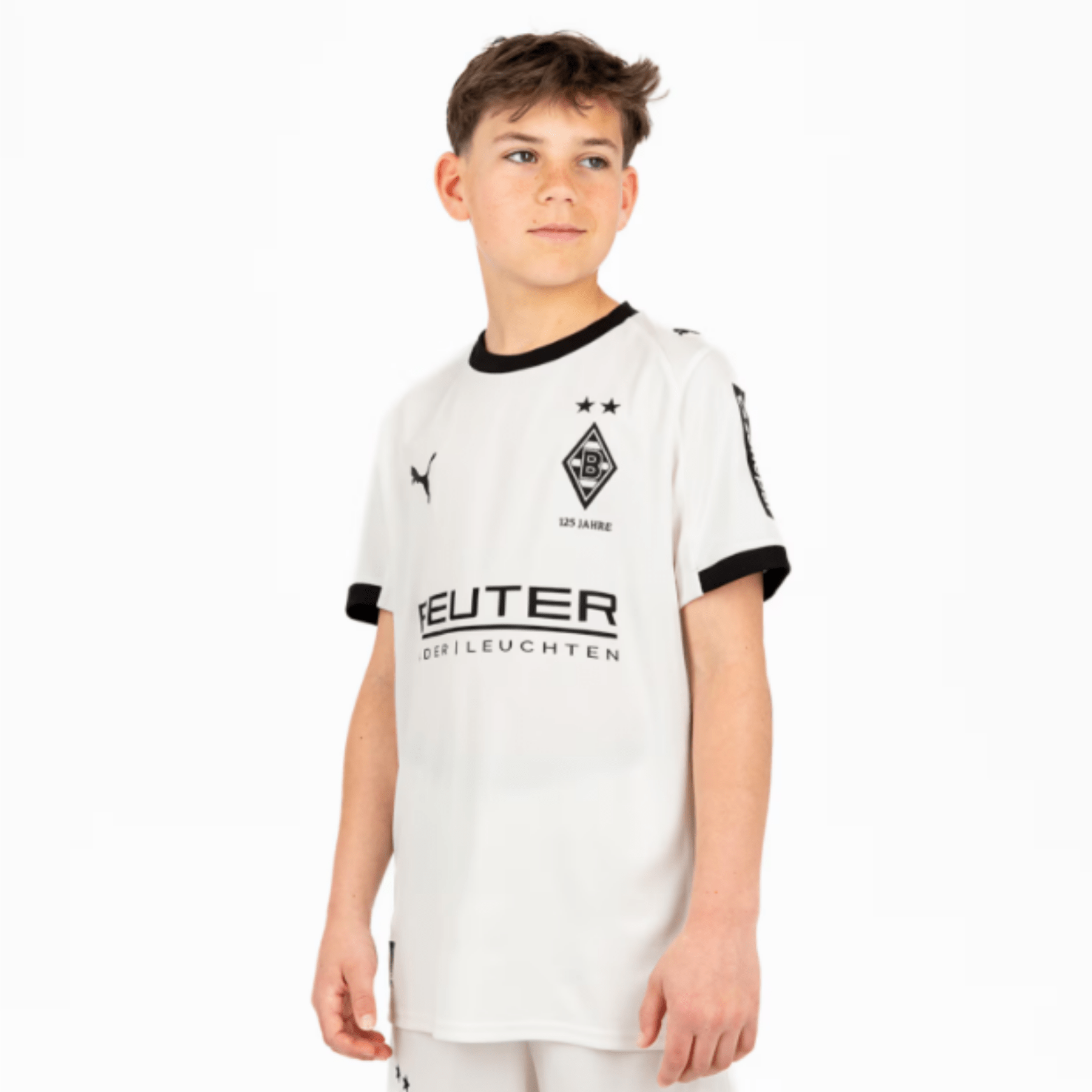 BMG BORUSSIA MÖNCHENGLADBACH Trikot Home Kinder 25 / 26 - WEIGL 8 - sportiger.de