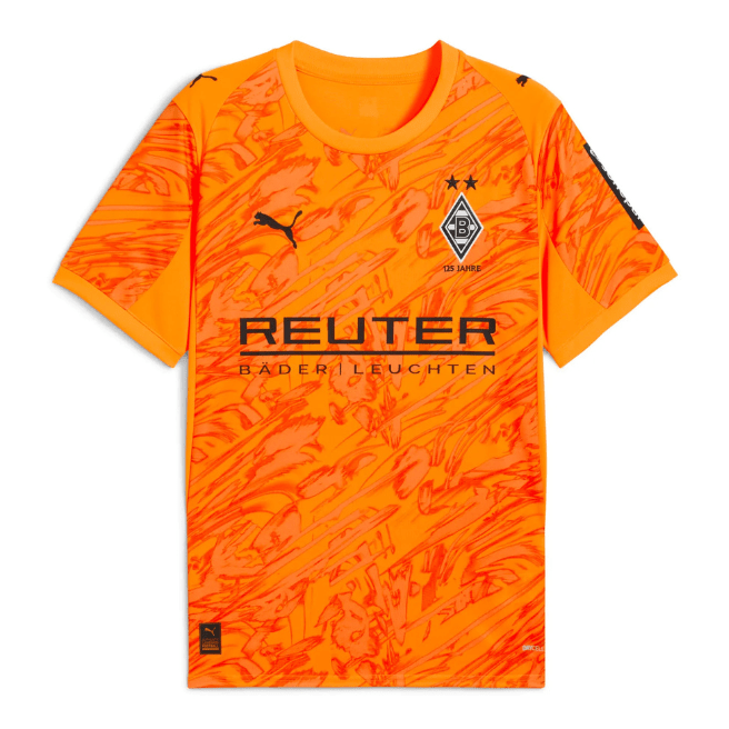BMG BORUSSIA MÖNCHENGLADBACH Trikot Torwart Herren orange 25 / 26 - sportiger.de