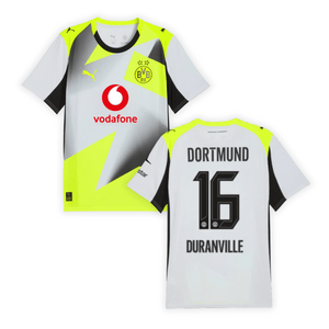 BVB BORUSSIA DORTMUND AUTHENTIC Trikot Away Herren 25 / 26 - DURANVILLE 16 - sportiger.de