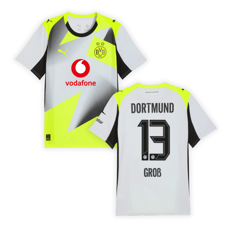 BVB BORUSSIA DORTMUND AUTHENTIC Trikot Away Herren 25 / 26 - GROß 13 - sportiger.de