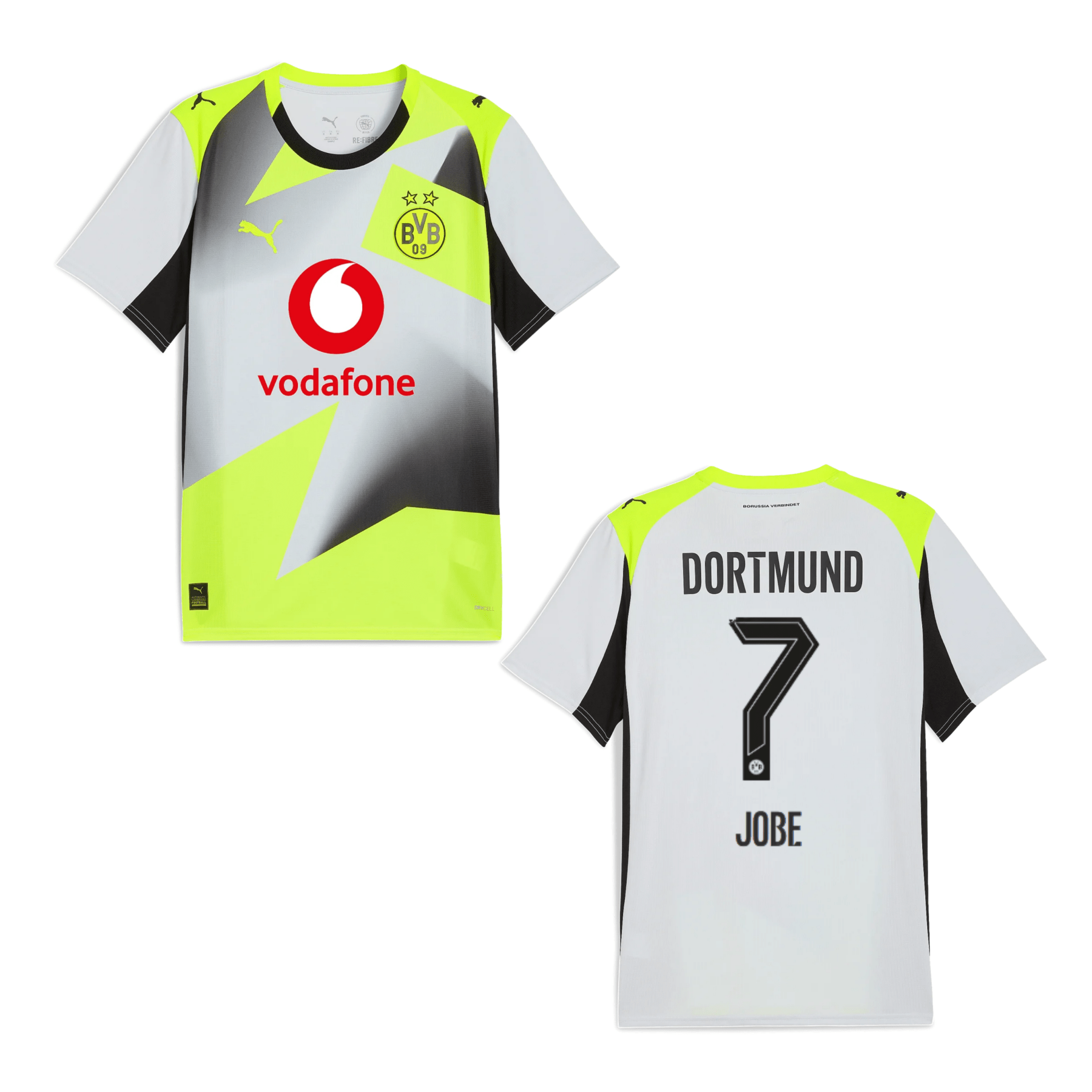 BVB BORUSSIA DORTMUND AUTHENTIC Trikot Away Herren 25 / 26 - JOBE 7 - sportiger.de