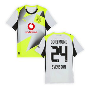 BVB BORUSSIA DORTMUND AUTHENTIC Trikot Away Herren 25 / 26 - SVENSSON 24 - sportiger.de