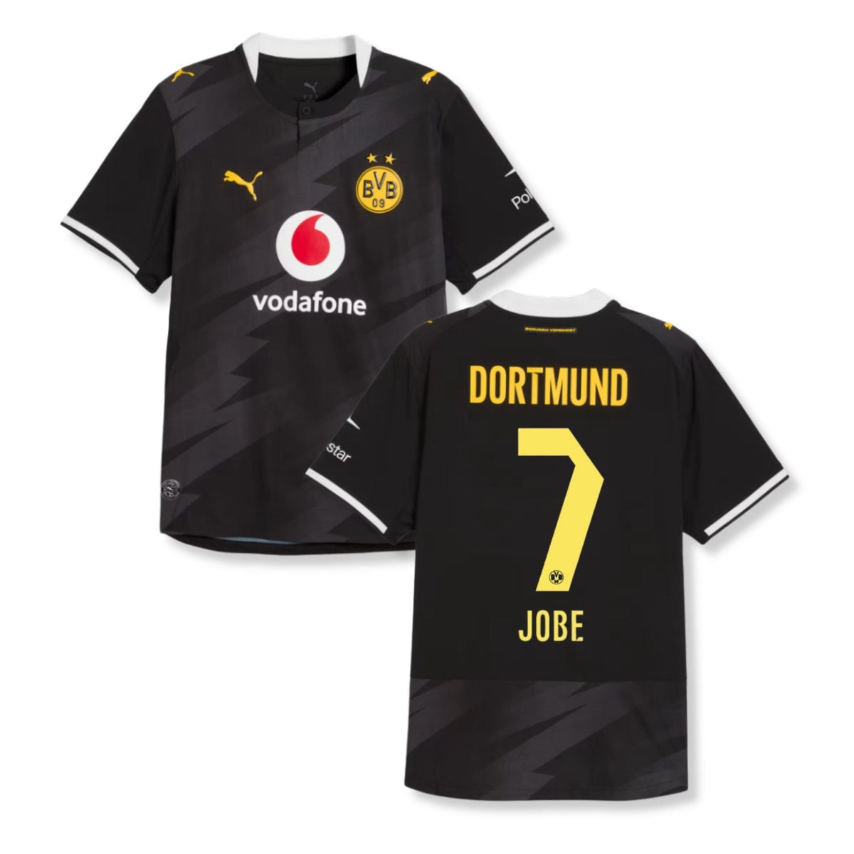 BVB BORUSSIA DORTMUND Maglia Authentic Away uomo 26 / 27 - JOBE 7 - sportiger.de