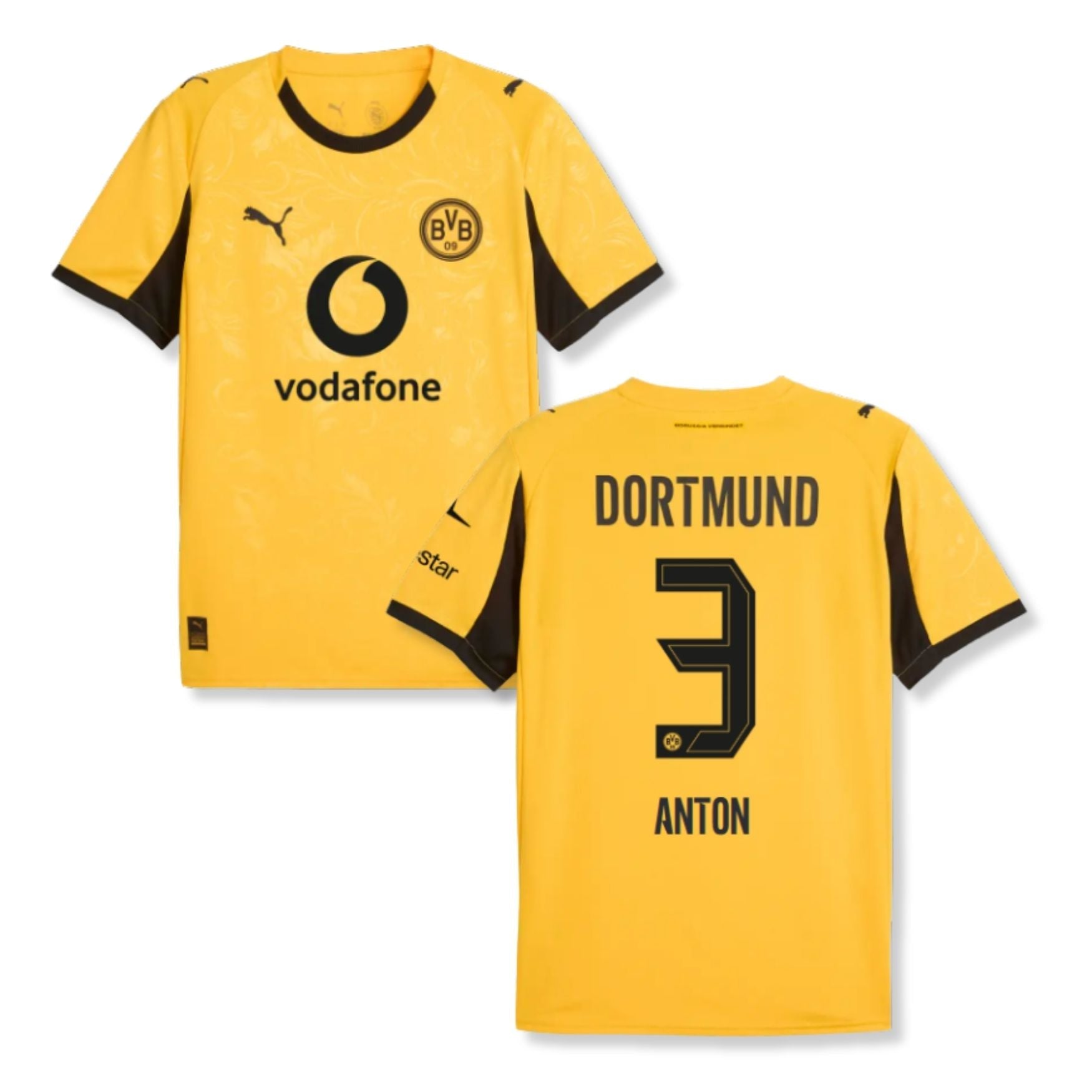 BVB BORUSSIA DORTMUND AUTHENTIC Trikot Cup Herren 25 / 26 - ANTON 3 - sportiger.de