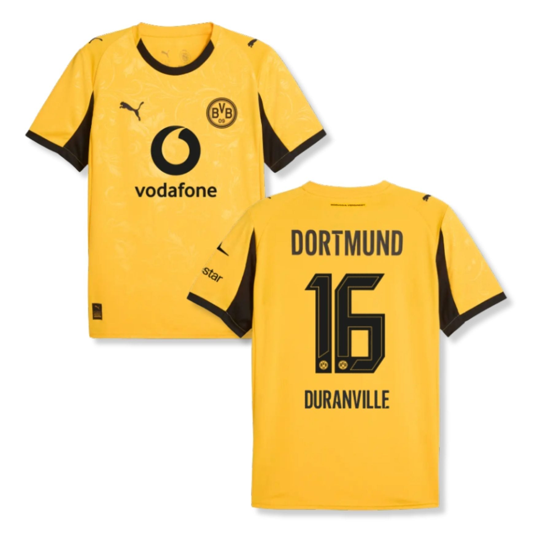 BVB BORUSSIA DORTMUND AUTHENTIC Trikot Cup Herren 25 / 26 - DURANVILLE 16 - sportiger.de