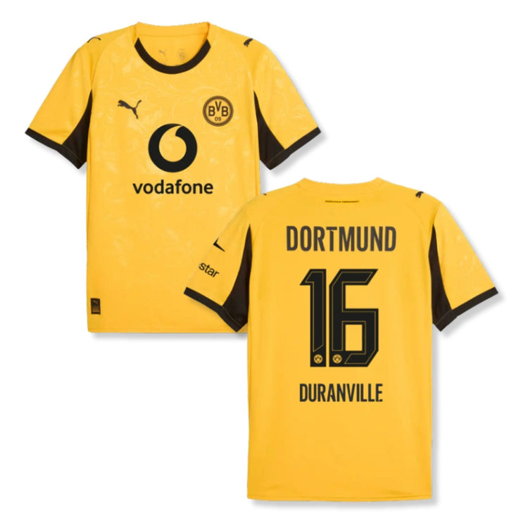 BVB BORUSSIA DORTMUND AUTHENTIC Trikot Cup Herren 25 / 26 - DURANVILLE 16 - sportiger.de