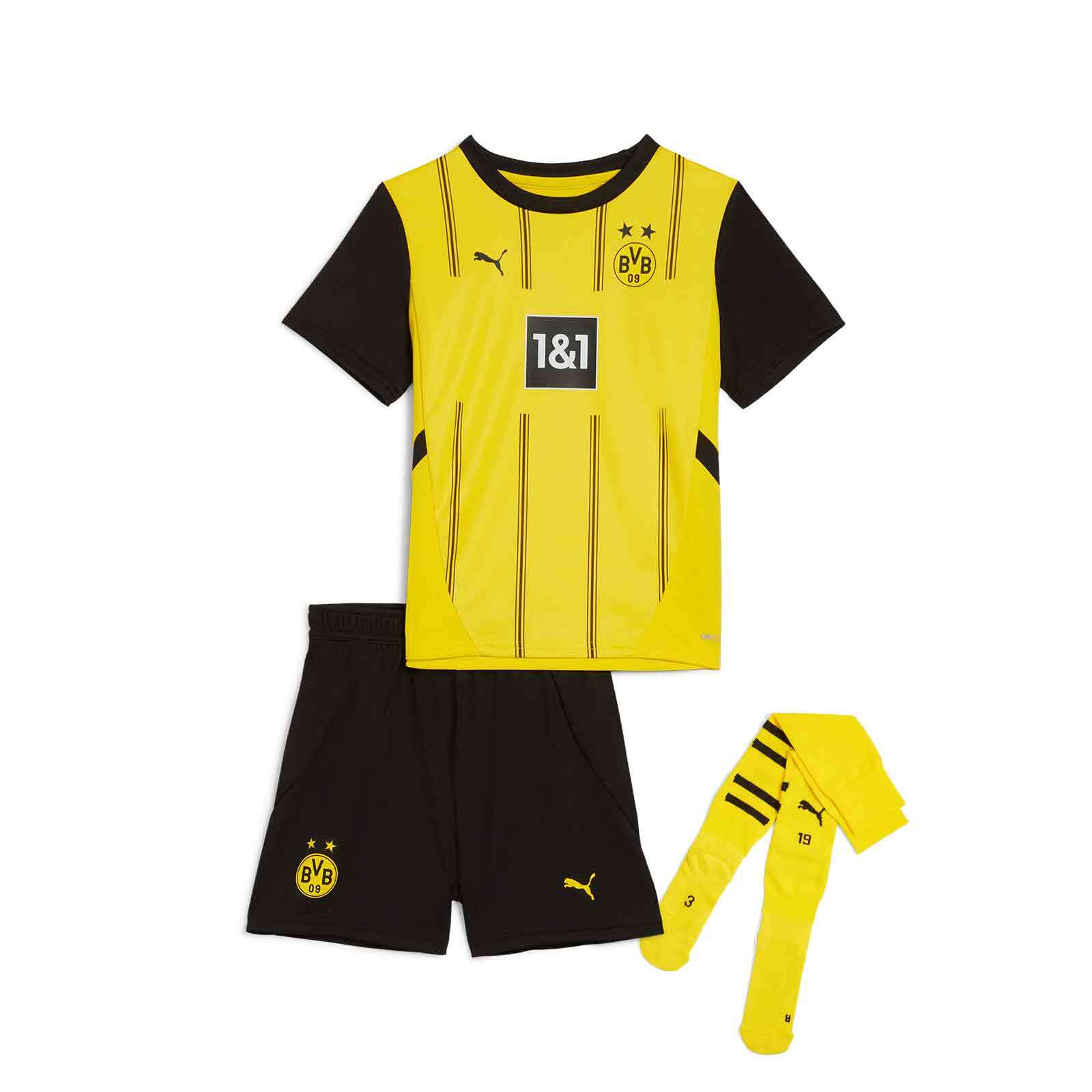 BVB BORUSSIA DORTMUND Mini - Kit Home 24 / 25 - sportiger.de