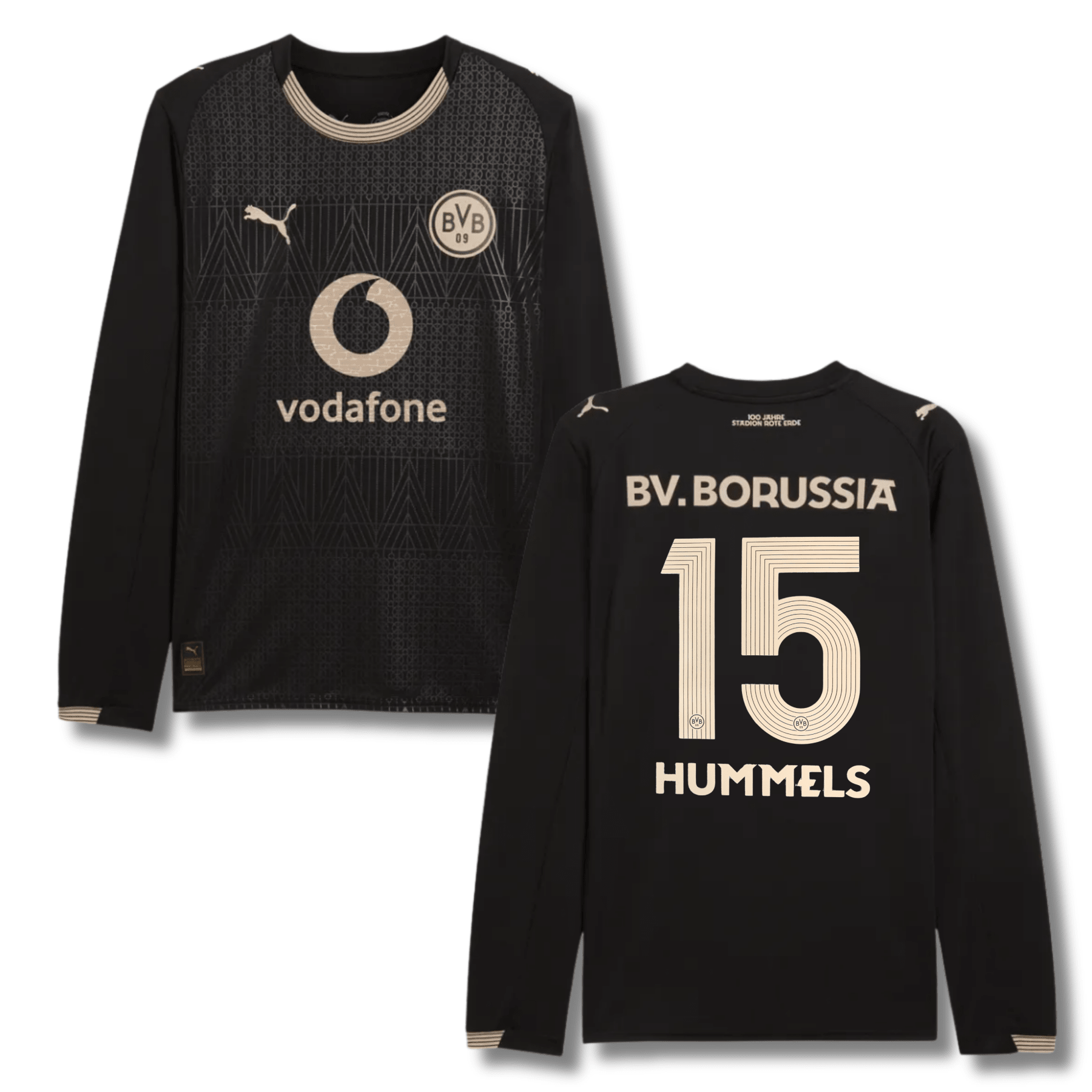BVB BORUSSIA DORTMUND Sondertrikot Herren langarm 25 / 26 - HUMMELS 15 (Legend) - sportiger.de