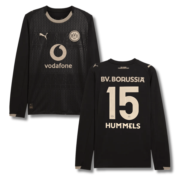BVB BORUSSIA DORTMUND Sondertrikot Herren langarm 25 / 26 - HUMMELS 15 (Legend) - sportiger.de