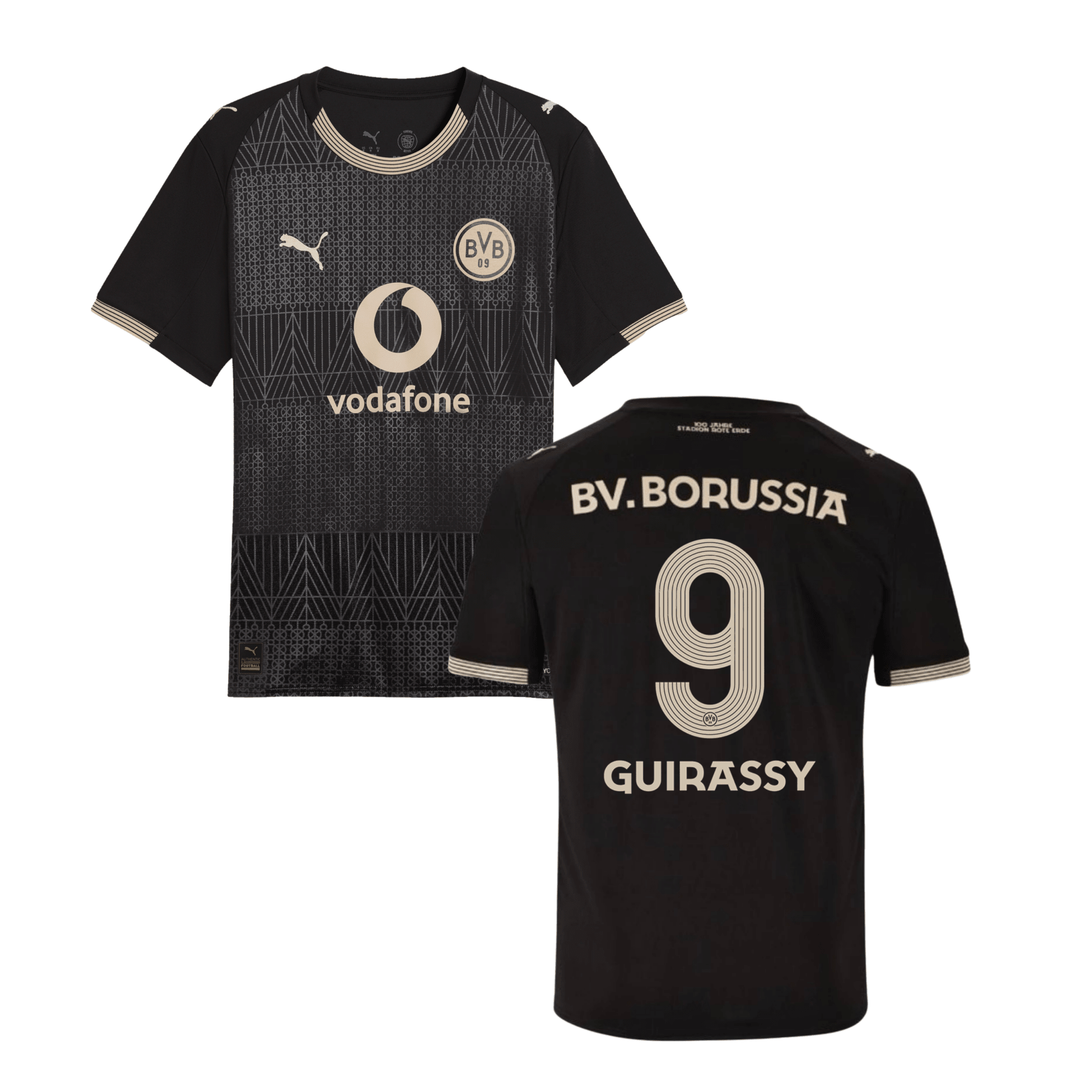 BVB BORUSSIA DORTMUND Sondertrikot Kinder 25 / 26 - GUIRASSY 9 - sportiger.de