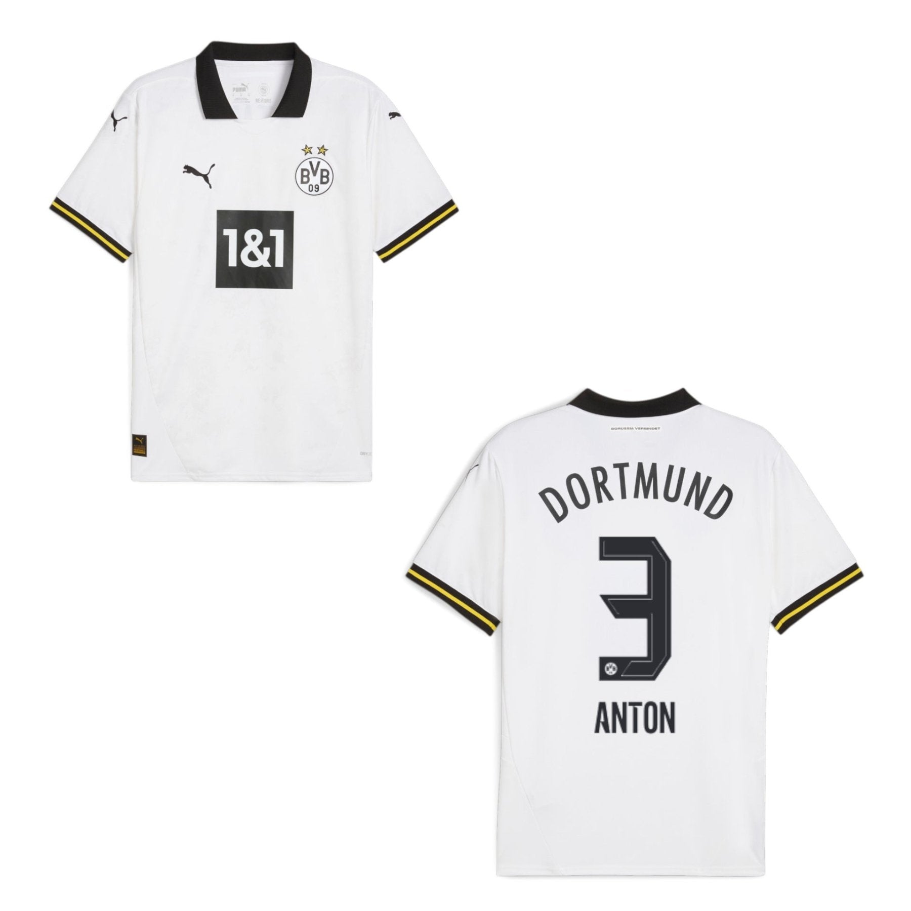 BVB BORUSSIA DORTMUND Trikot 3rd Herren 24 / 25 - ANTON 3 - sportiger.de