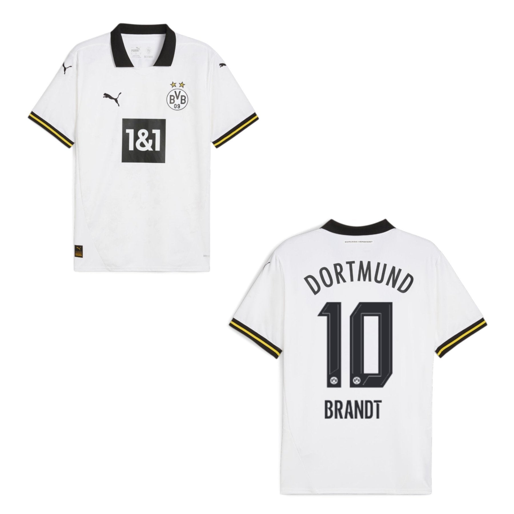 BVB BORUSSIA DORTMUND Trikot 3rd Herren 24 / 25 - BRANDT 10 - sportiger.de