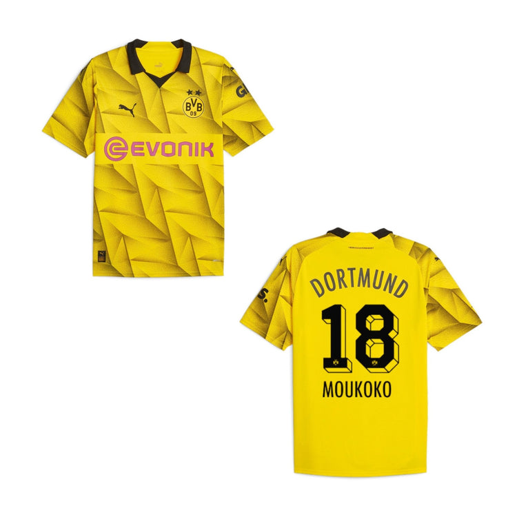 BVB BORUSSIA DORTMUND Trikot 3rd Kinder 23 / 24 - MOUKOKO 18 - sportiger.de