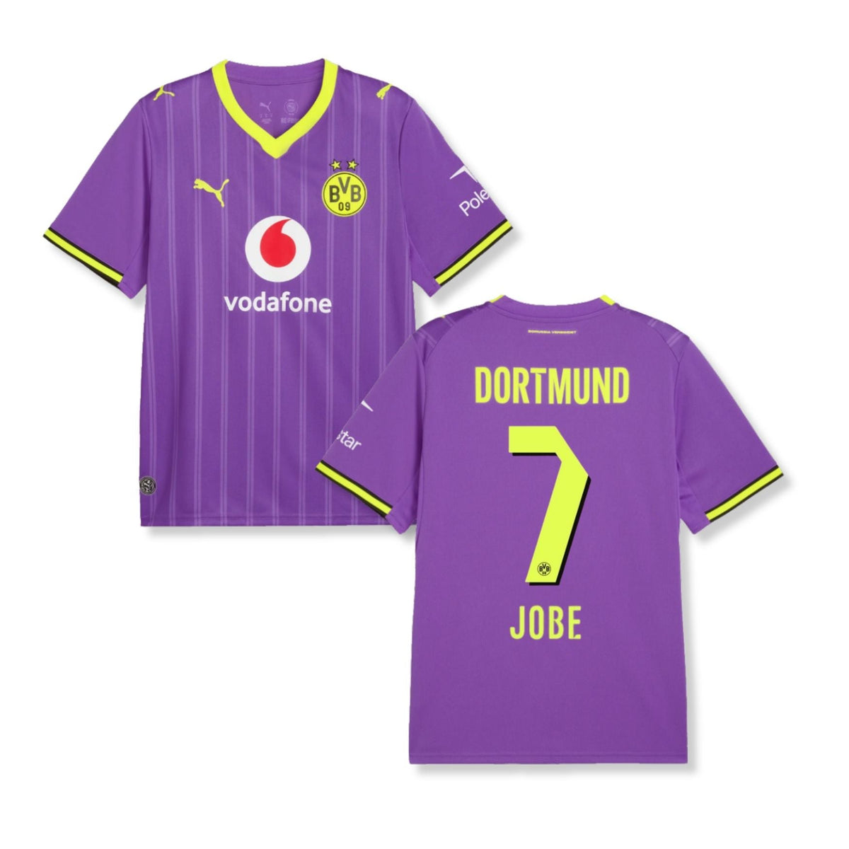 Maillot 3e BVB BORUSSIA DORTMUND Enfant 26 / 27 - JOBE 7 - sportiger.de