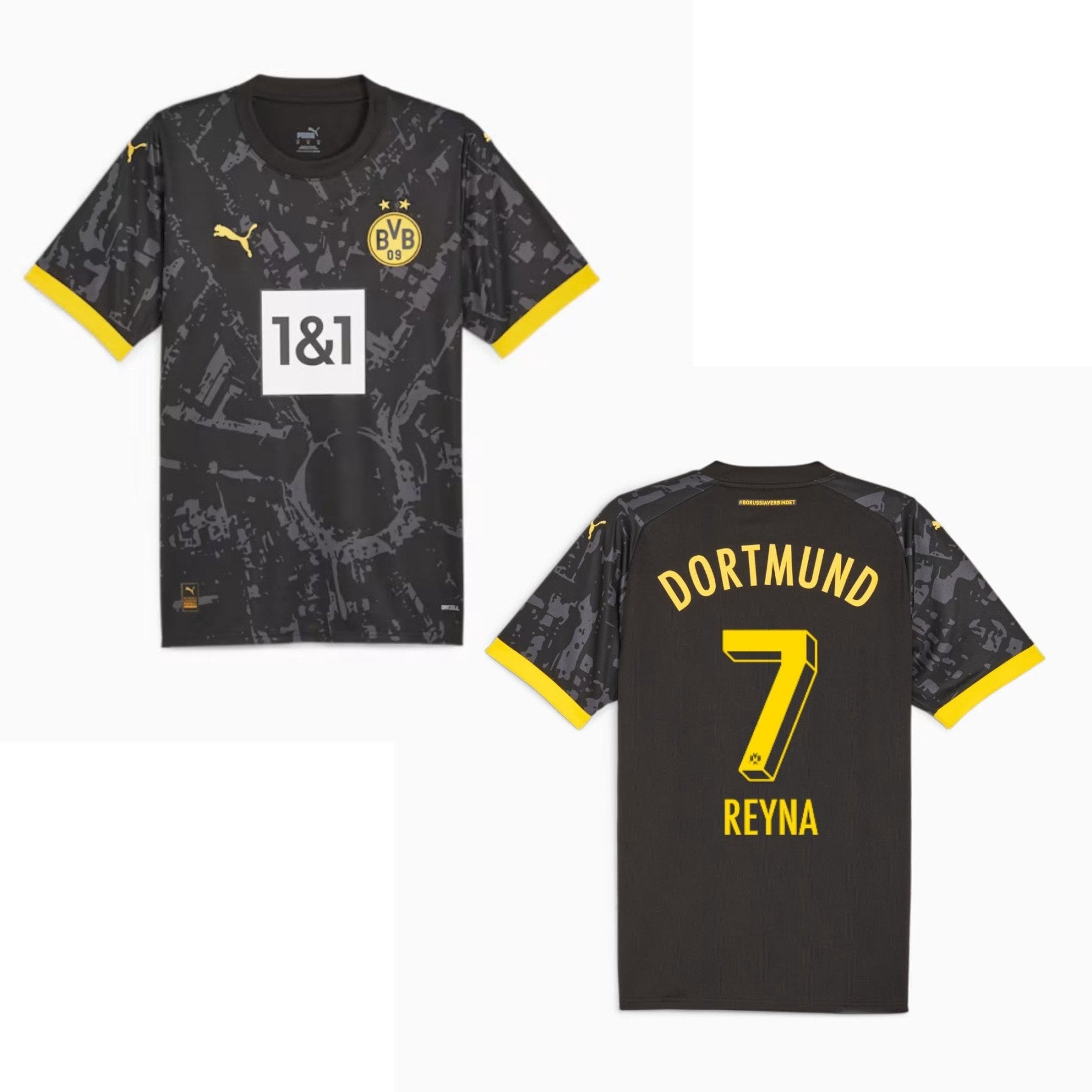BVB BORUSSIA DORTMUND Trikot Away Herren 23 / 24 - REYNA 7 - sportiger.de