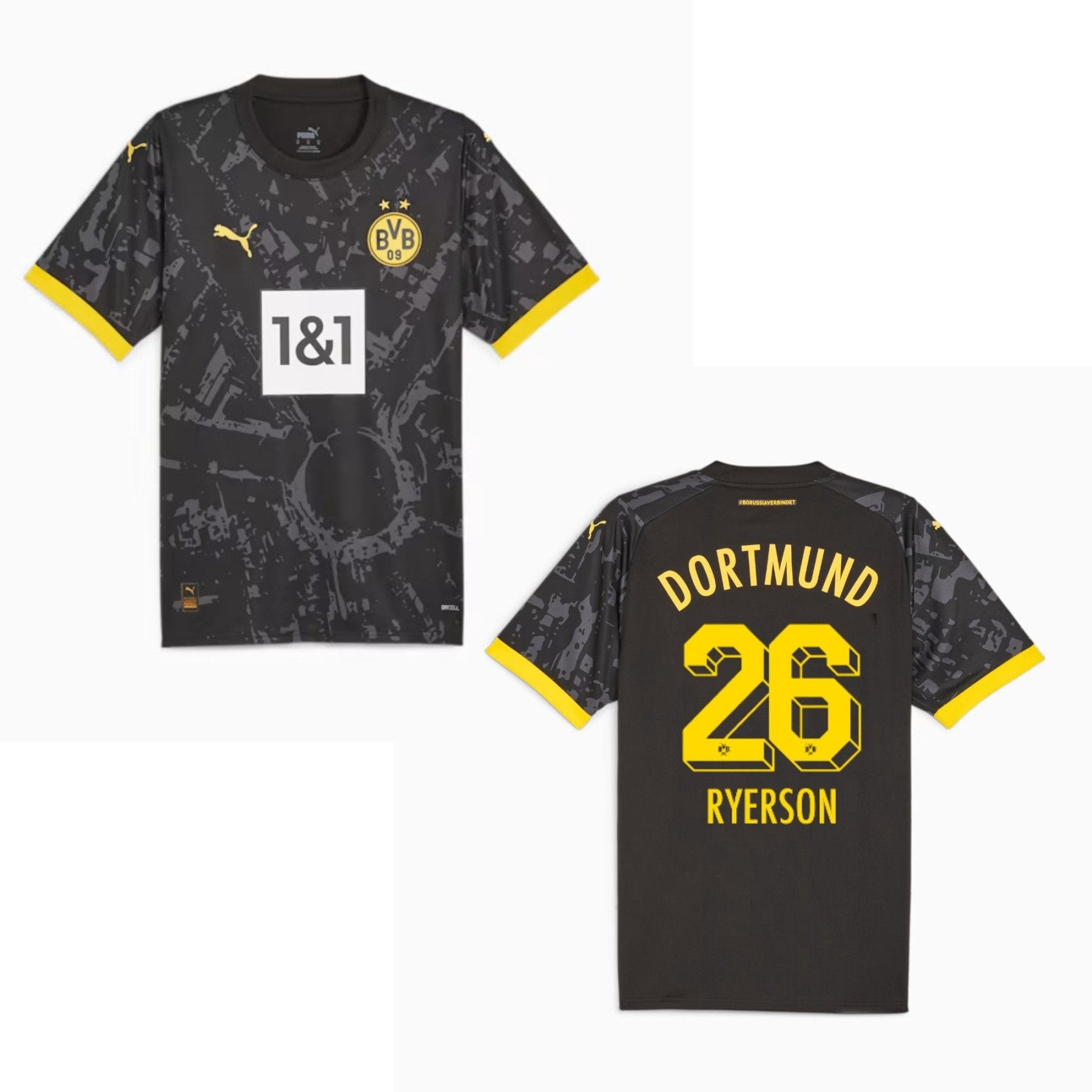 BVB BORUSSIA DORTMUND Trikot Away Herren 23 / 24 - RYERSON 26 - sportiger.de