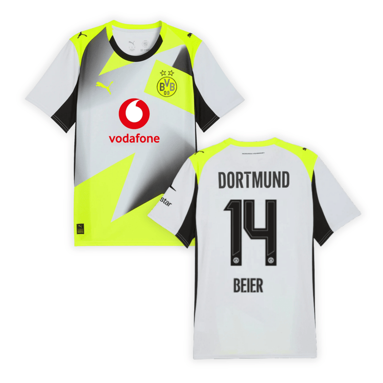 BVB BORUSSIA DORTMUND Trikot Away Herren 25 / 26 - BEIER 14 - sportiger.de