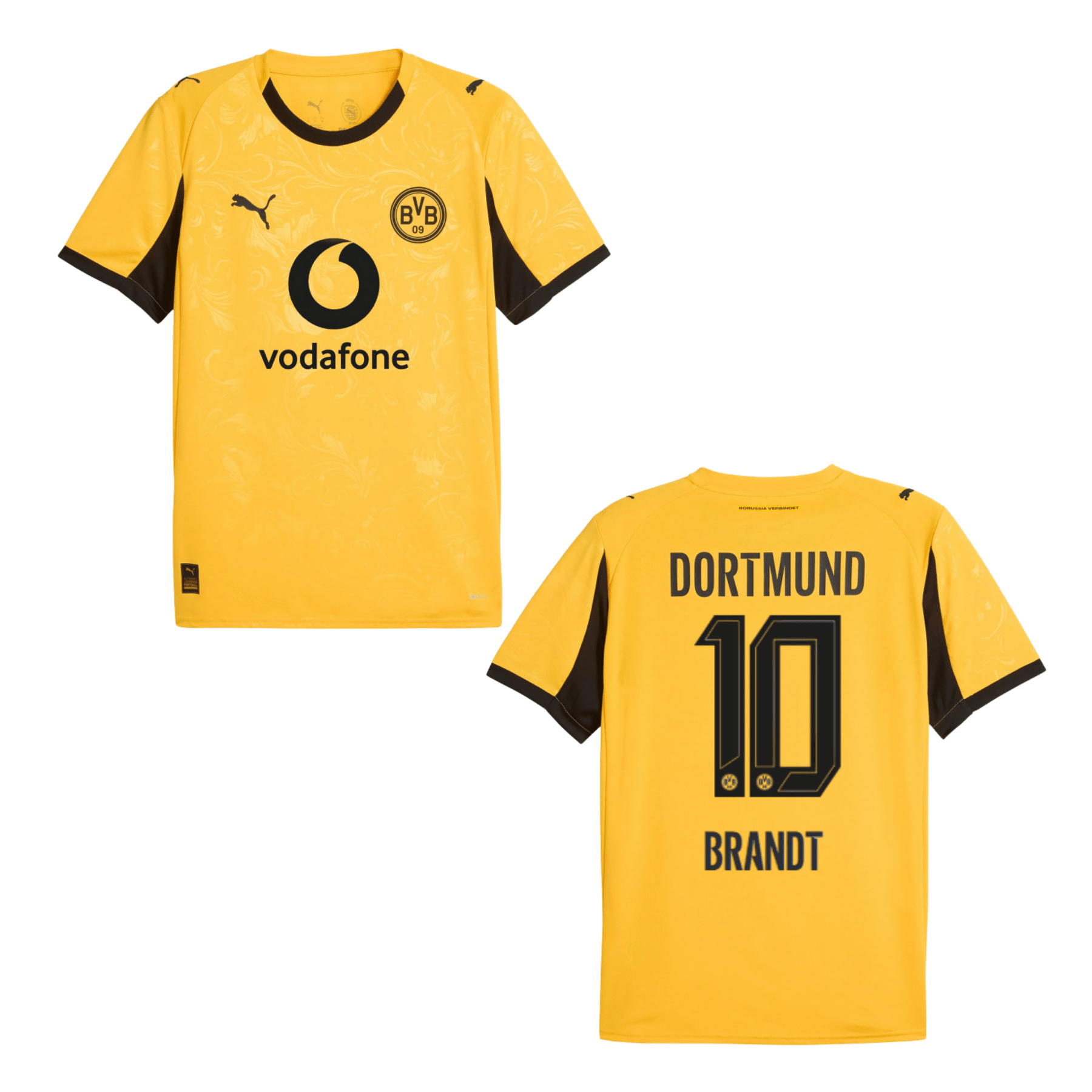 BVB BORUSSIA DORTMUND Trikot Cup Frauen 25 / 26 - BRANDT 10 - sportiger.de