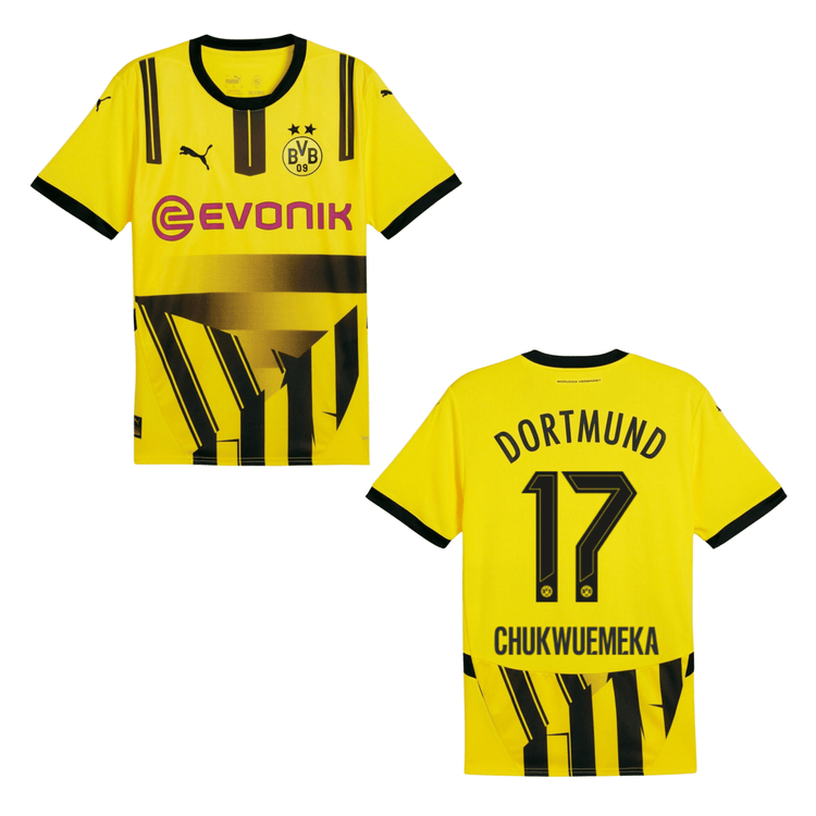 BVB BORUSSIA DORTMUND Trikot Cup Herren 24 / 25 - CHUKWUEMEKA 17 - sportiger.de
