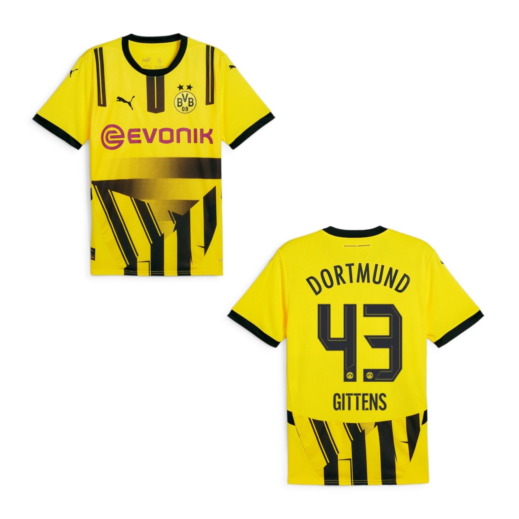 BVB BORUSSIA DORTMUND Trikot Cup Herren 24 / 25 - GITTENS 43 - sportiger.de