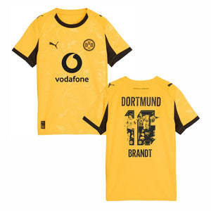 BVB BORUSSIA DORTMUND Trikot Cup Herren 25 / 26 - BRANDT 10 (Abschiedsflock) - sportiger.de