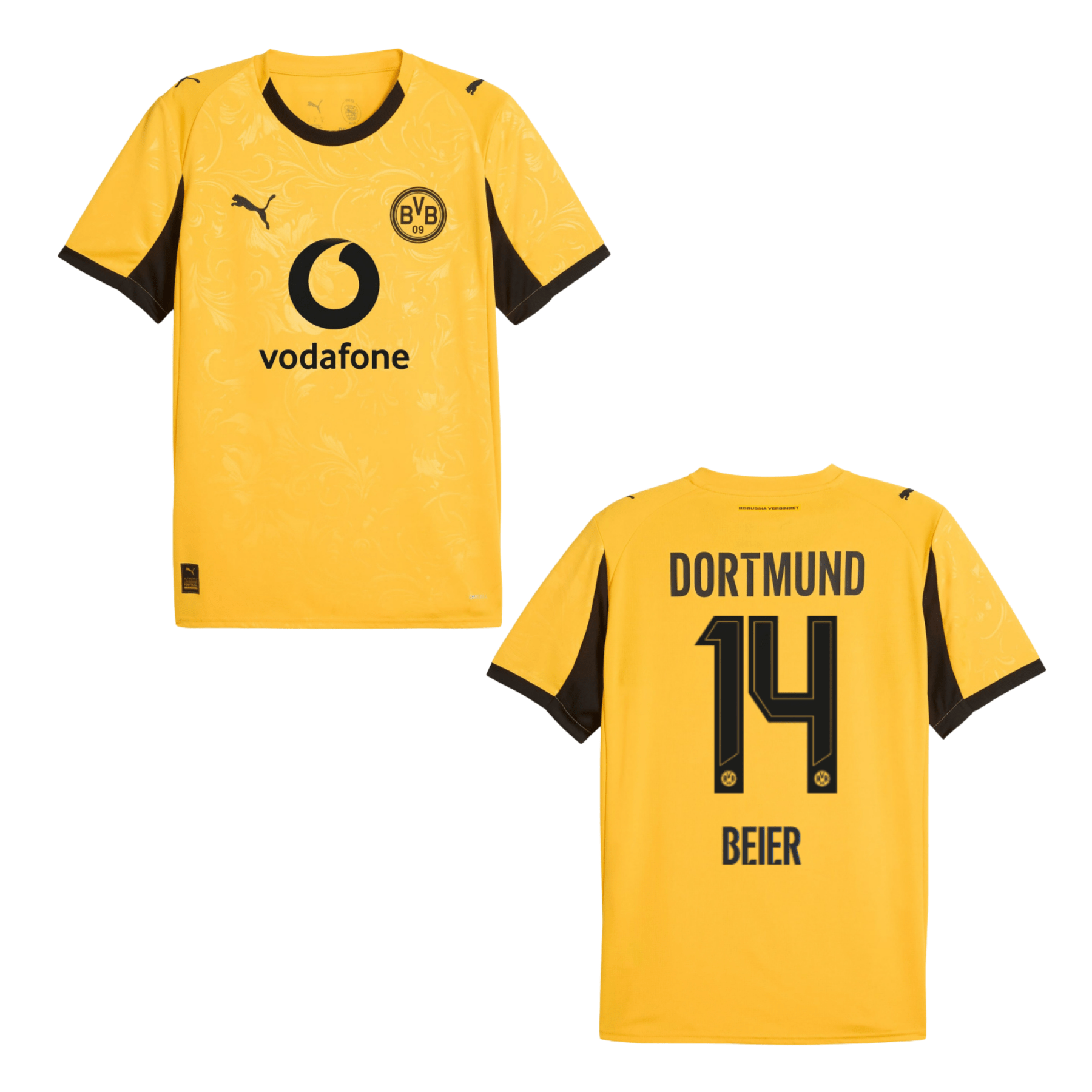 BVB BORUSSIA DORTMUND Trikot Cup Kinder 25 / 26 - BEIER 14 - sportiger.de