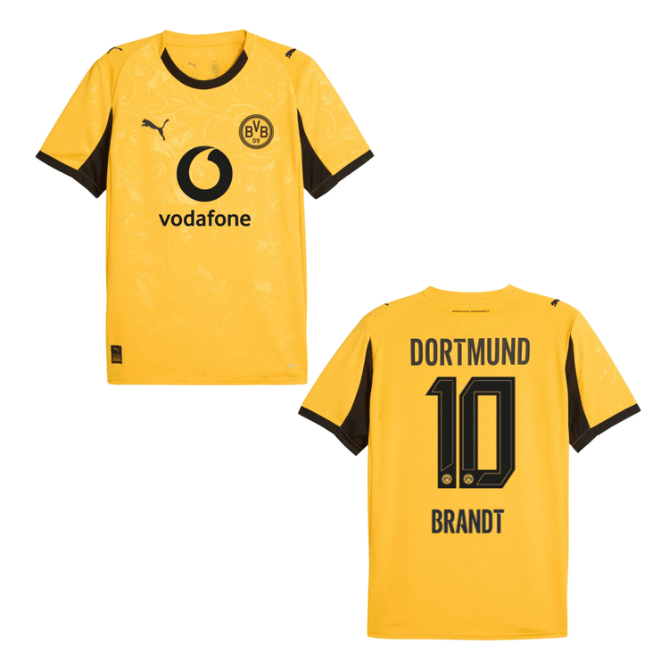 BVB BORUSSIA DORTMUND Trikot Cup Kinder 25 / 26 - BRANDT 10 - sportiger.de