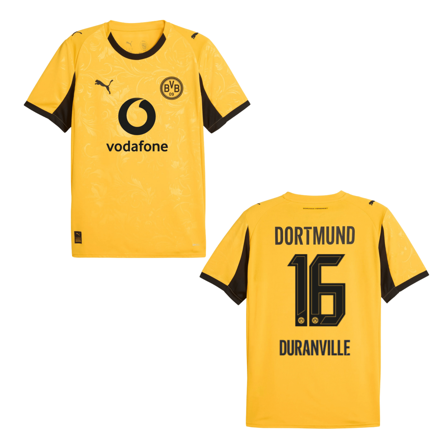 BVB BORUSSIA DORTMUND Trikot Cup Kinder 25 / 26 - DURANVILLE 16 - sportiger.de