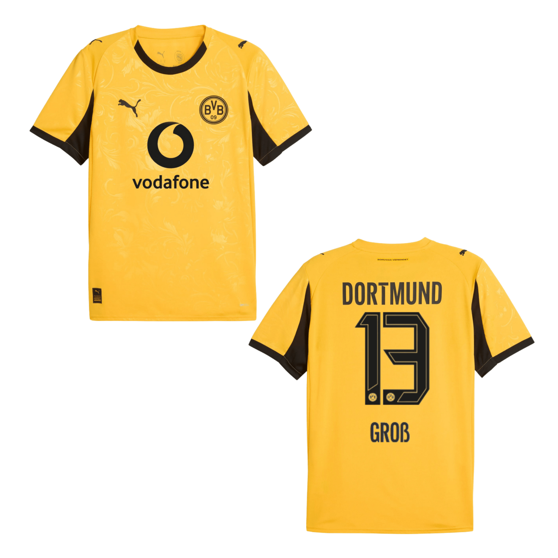 BVB BORUSSIA DORTMUND Trikot Cup Kinder 25 / 26 - GROß 13 - sportiger.de