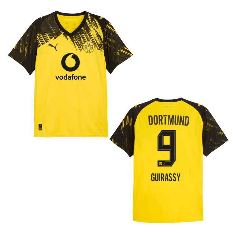 BVB BORUSSIA DORTMUND Trikot Home Frauen 25 / 26 - GUIRASSY 9 - sportiger.de