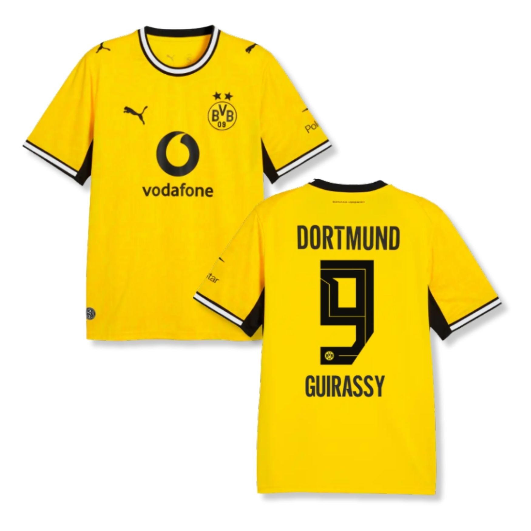 BVB BORUSSIA DORTMUND Trikot Home Frauen 26 / 27 - GUIRASSY 9 - sportiger.de