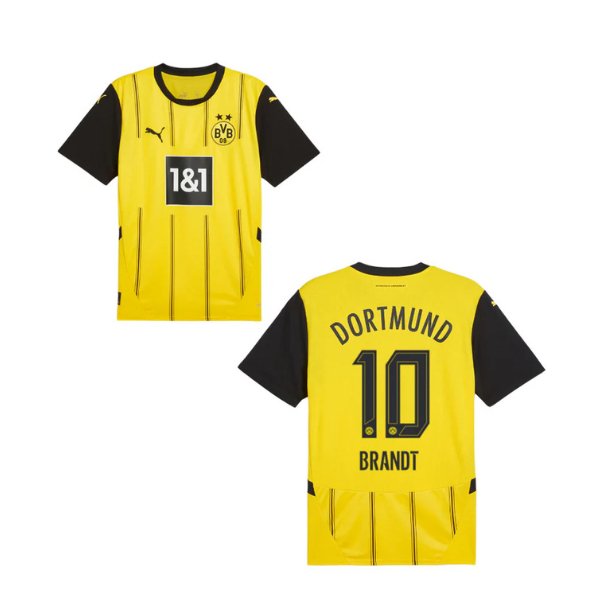 BVB BORUSSIA DORTMUND Trikot Home Herren 24 / 25 - BRANDT 10 - sportiger.de