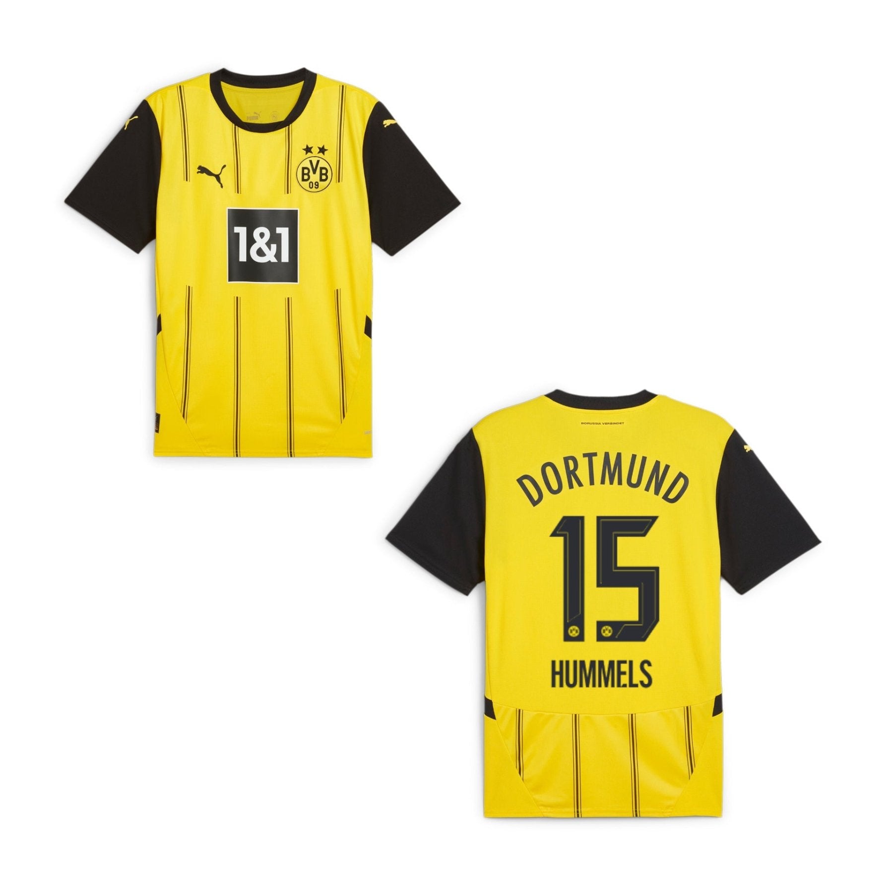 BVB BORUSSIA DORTMUND Trikot Home Herren 24 / 25 - HUMMELS 15 - sportiger.de