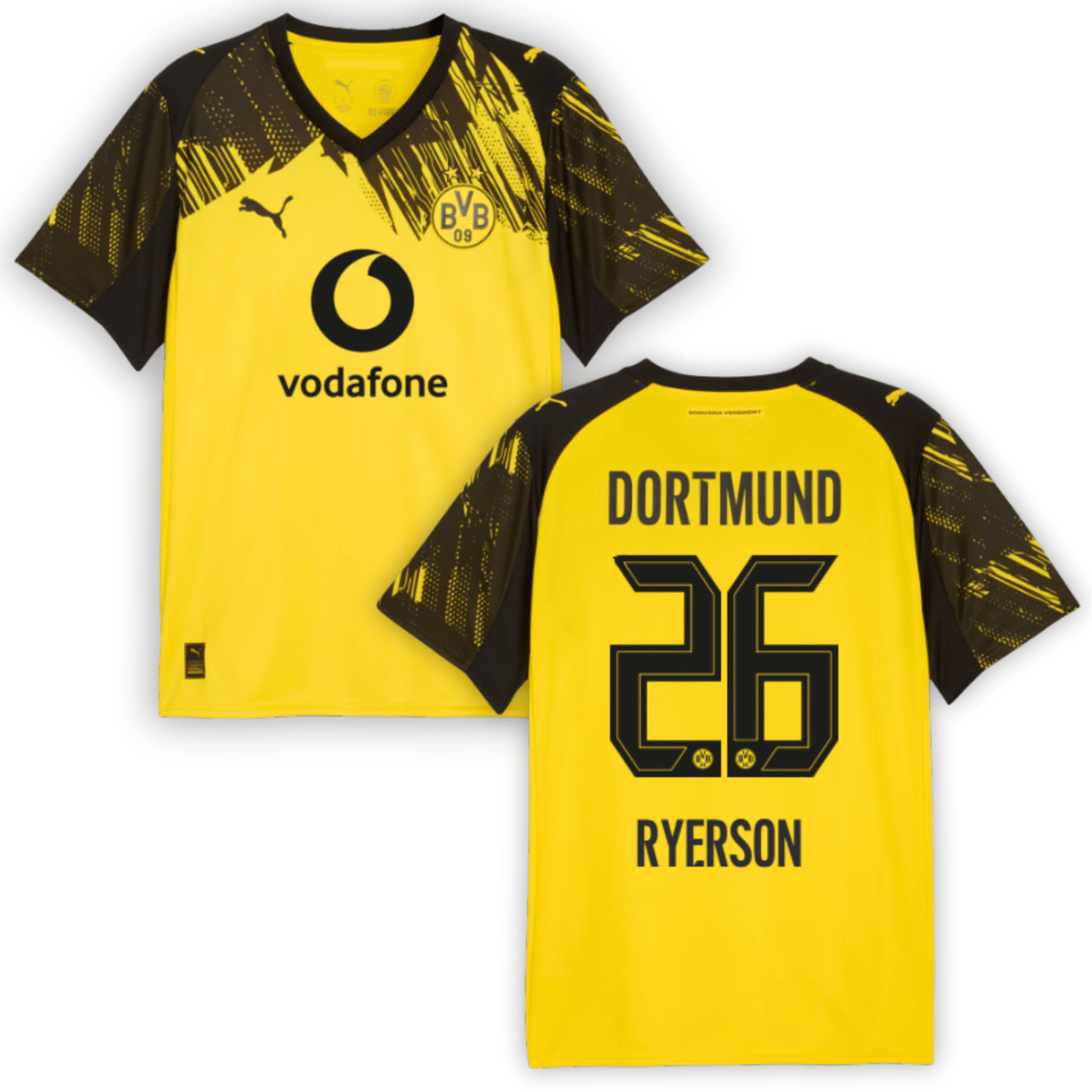 BVB BORUSSIA DORTMUND Trikot Home Herren 25 / 26 - RYERSON 26 - sportiger.de