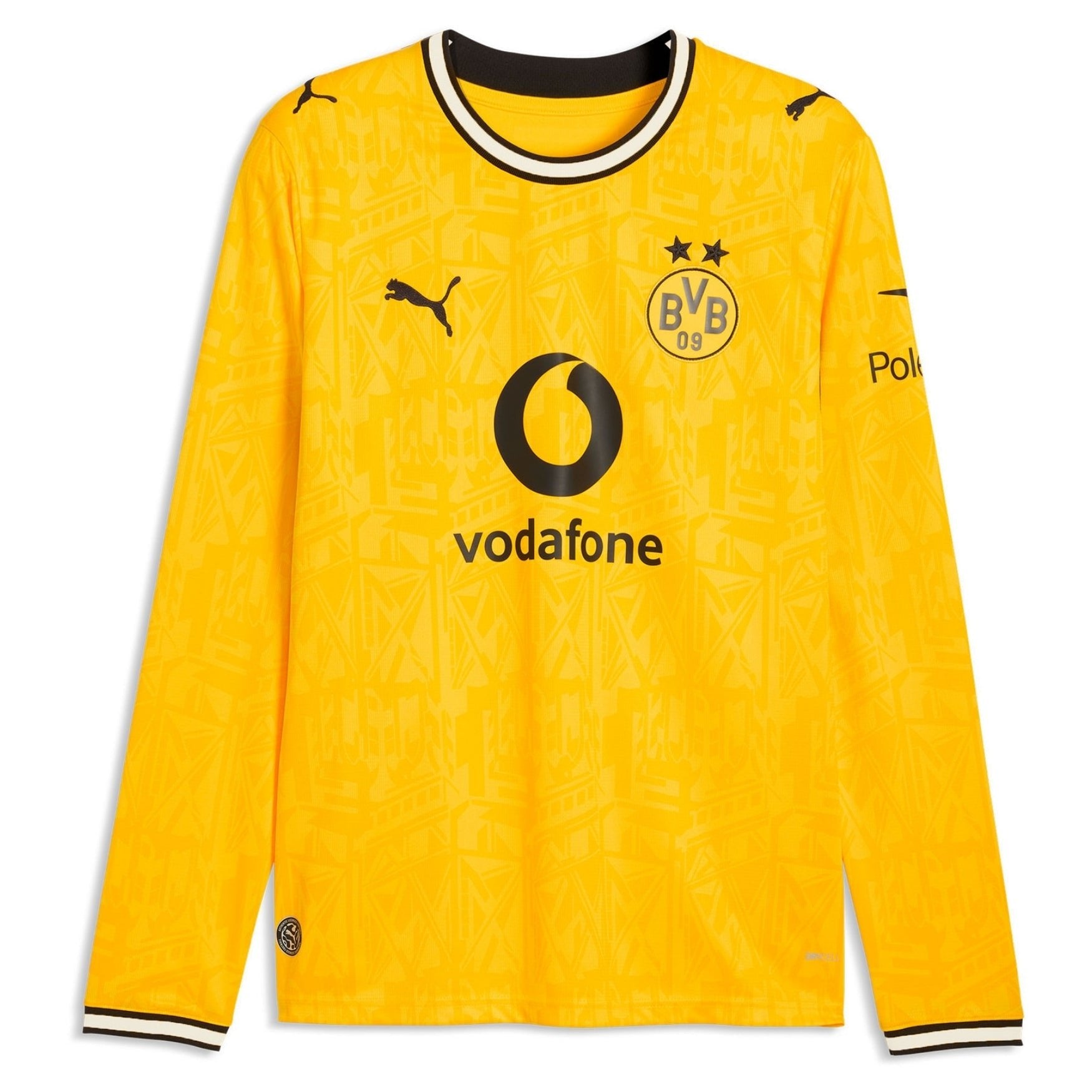 BVB BORUSSIA DORTMUND Trikot Home Herren langarm 26 / 27 - sportiger.de