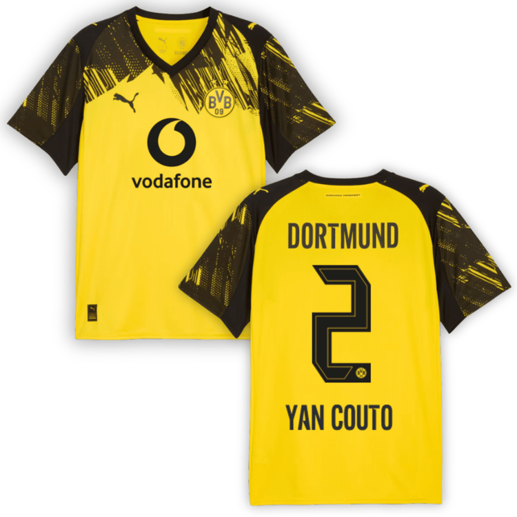 BVB BORUSSIA DORTMUND Trikot Home Kinder 25 / 26 - YAN COUTO 2 - sportiger.de