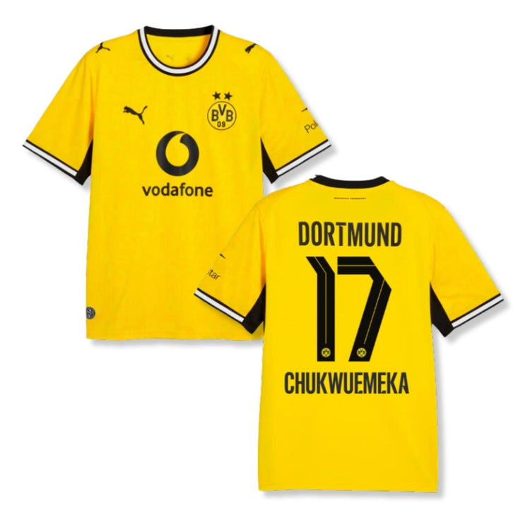 BVB BORUSSIA DORTMUND Trikot Home Kinder 26 / 27 - CHUKWUEMEKA 17 - sportiger.de