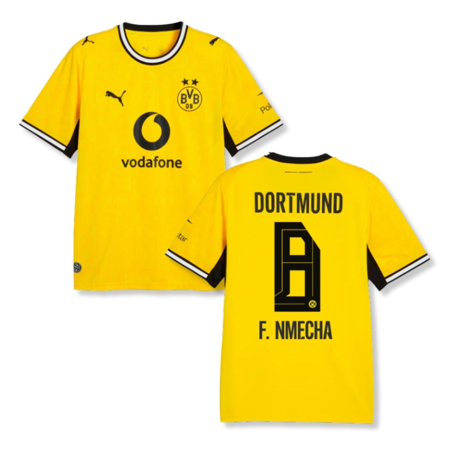 BVB BORUSSIA DORTMUND Trikot Home Kinder 26 / 27 - F. NMECHA 8 - sportiger.de