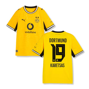 Camiseta local BVB BORUSSIA DORTMUND Infantil 26 / 27 - KARETSAS 19 - sportiger.de