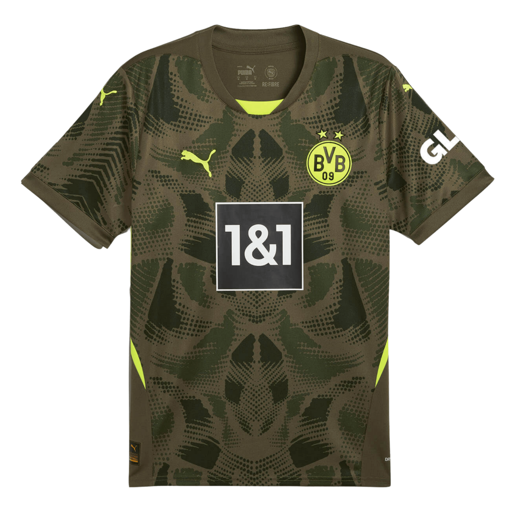 BVB BORUSSIA DORTMUND Trikot Torwart Herren dunkelgrün 24 / 25 - sportiger.de