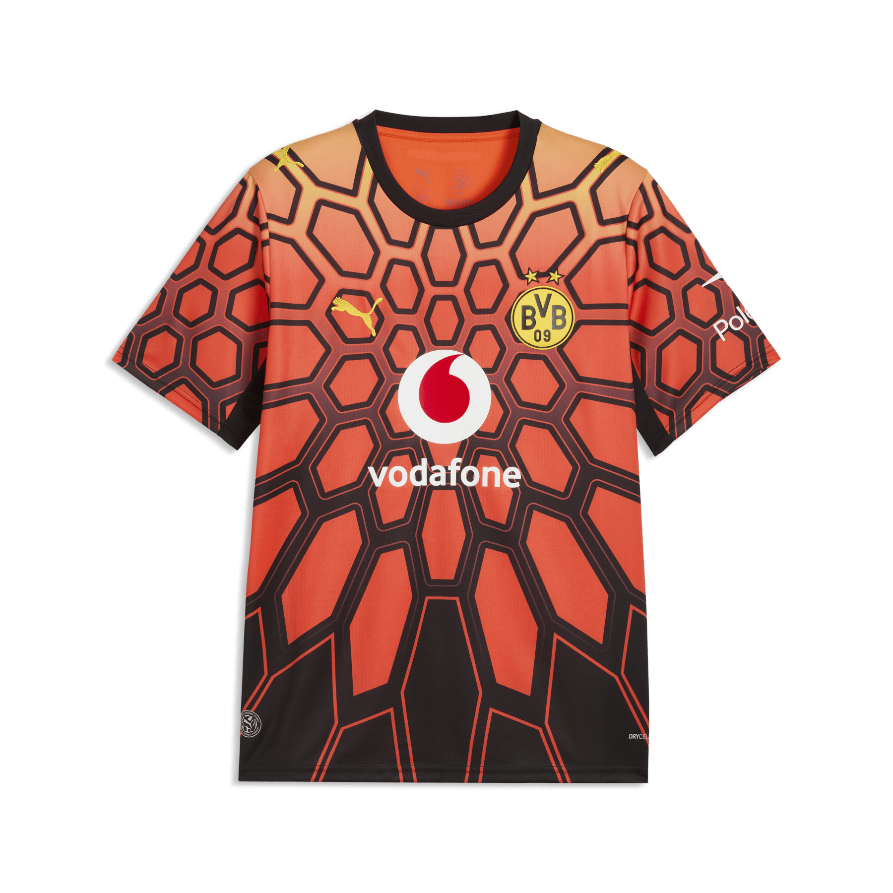BVB BORUSSIA DORTMUND Trikot Torwart Herren orange 26 / 27 - sportiger.de