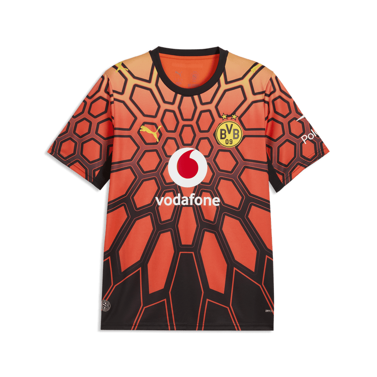 BVB BORUSSIA DORTMUND Trikot Torwart Herren orange 26 / 27 - sportiger.de