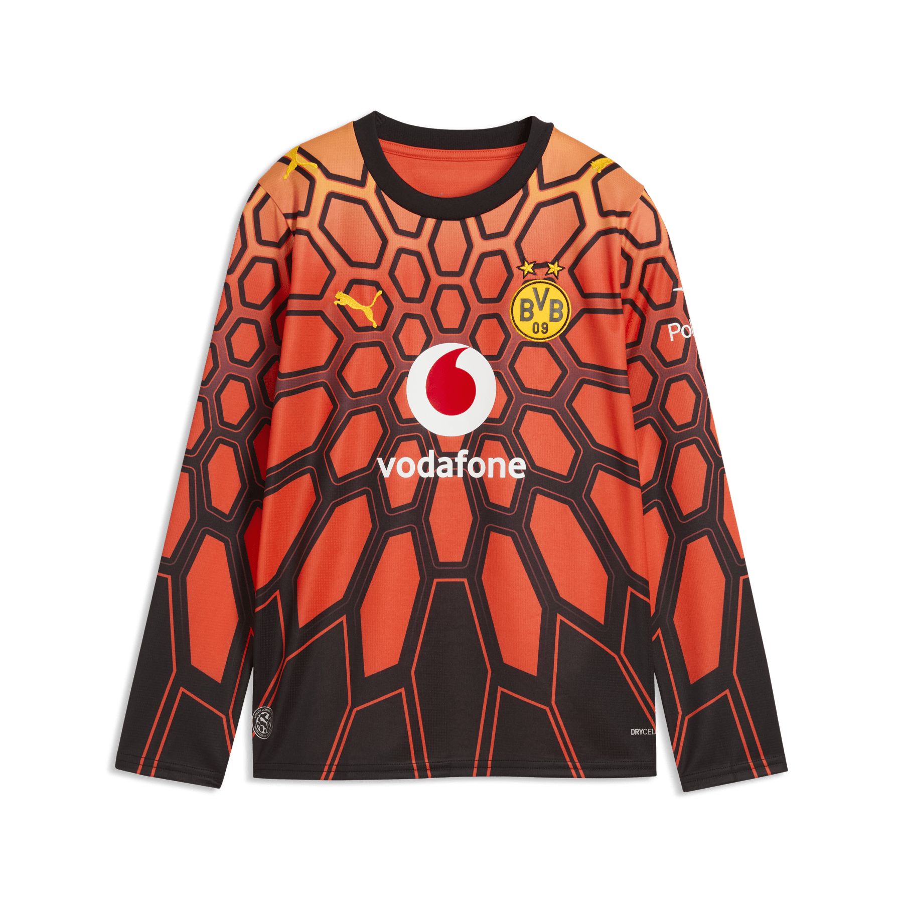 BVB BORUSSIA DORTMUND Trikot Torwart Kinder orange 26 / 27 - sportiger.de