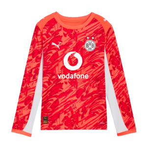 BVB BORUSSIA DORTMUND Trikot Torwart Kinder rot 25 / 26 - sportiger.de