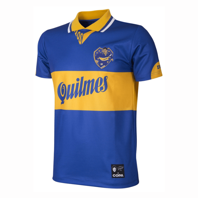 CA BOCA JUNIORS Retro Shirt Home 1995 MARADONA 10 - sportiger.de