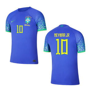 CBF Brasilien Trikot Away Herren WM 2022 - NEYMAR JR 10 - sportiger.de